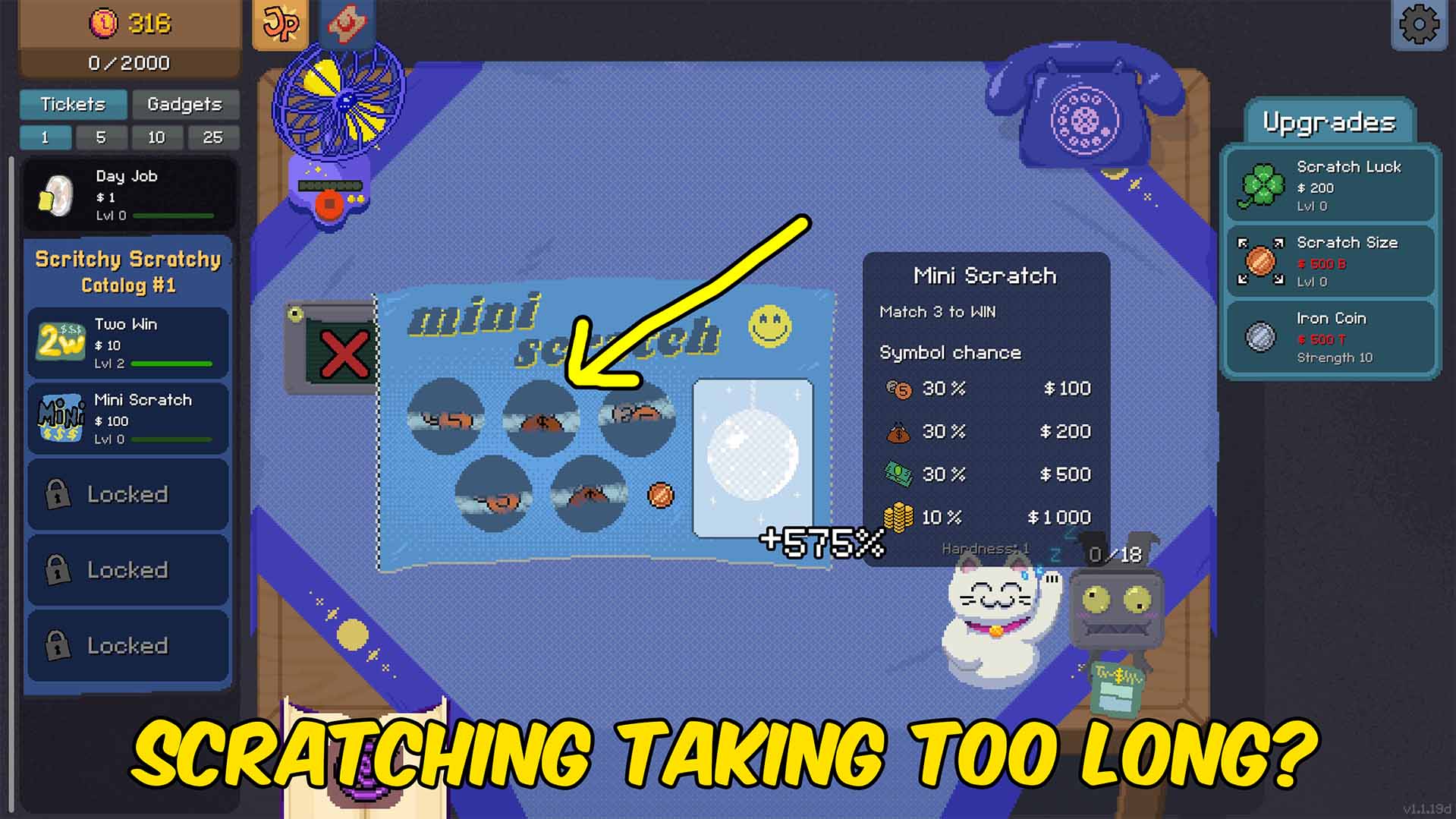 Instant Scratching
